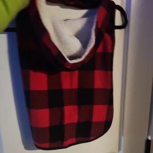 Plaid Hooded Vest